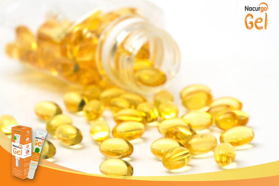 Trị bệnh viêm da dầu bằng vitamin E