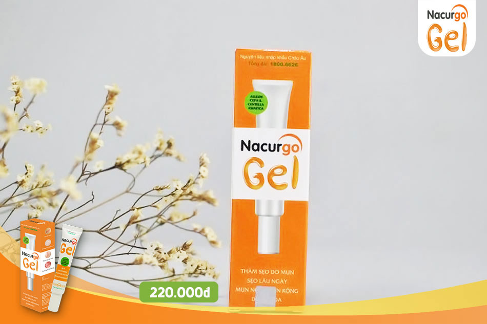 Nacurgo Gel – chặn đứng viêm nang lông mạnh mẽ.