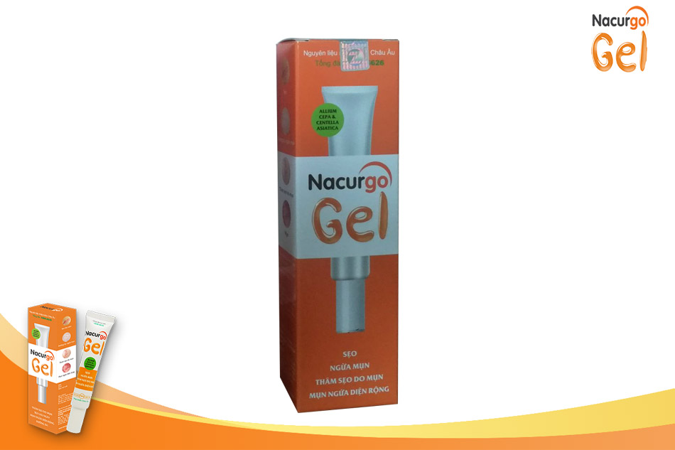 Nacurgo Gel - xử trí hiệu quả tình trạng mụn mủ