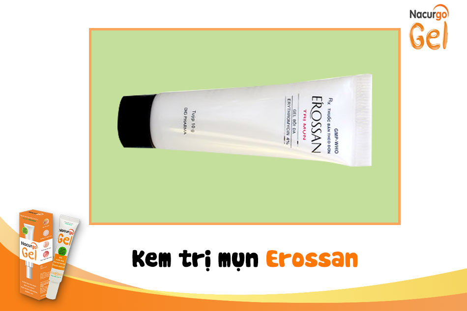 Kem trị mụn trứng cá Erossan