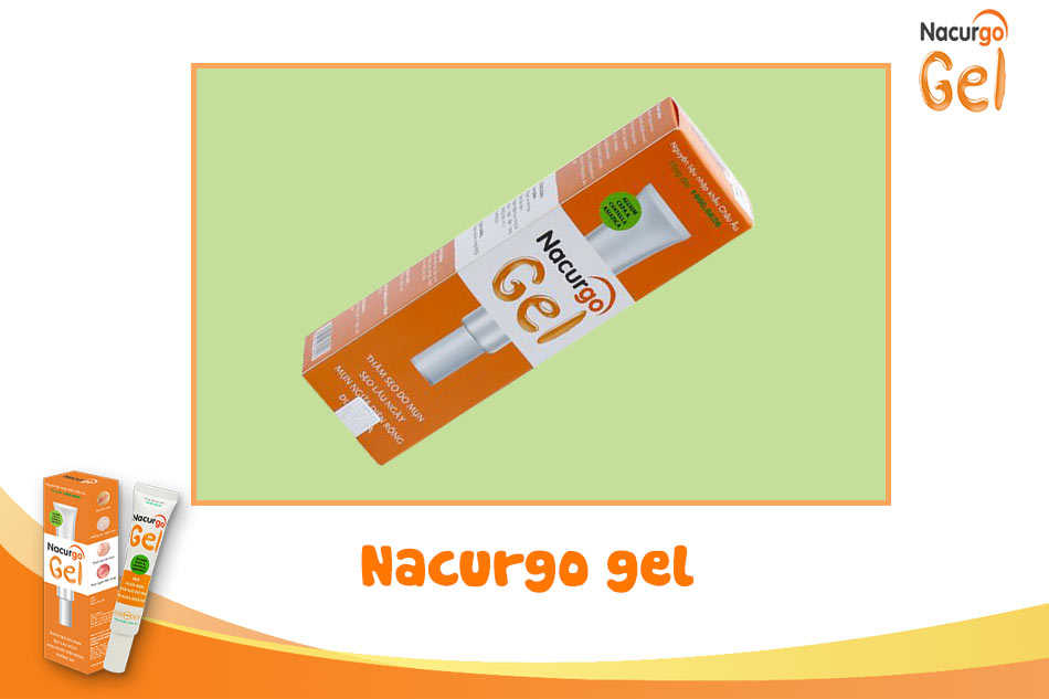 Nacurgo gel - Trị mụn trứng cá hiệu quả