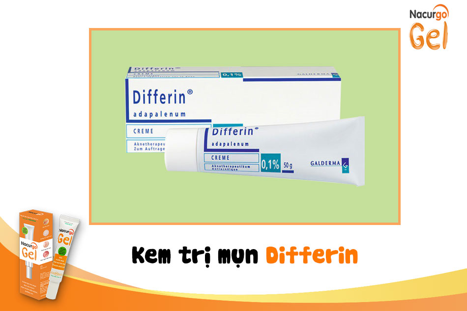 Kem trị mụn Differin - Thổi bay mụn hiệu quả