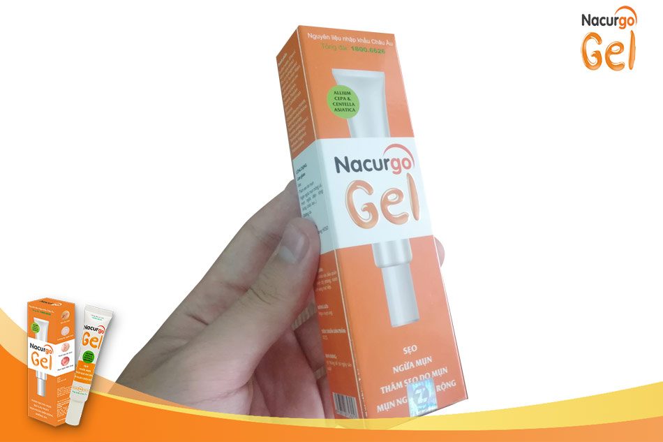 Có Nacurgo Gel -mụn viêm không còn là nỗi lo