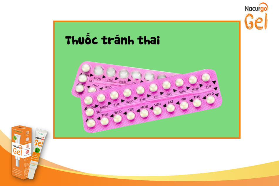 Thuốc tránh thai trị mụn trứng cá