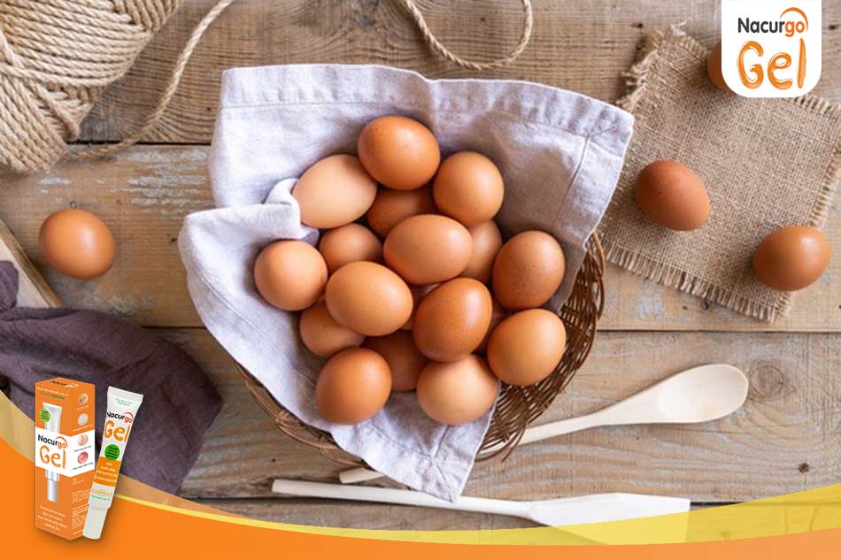 Tác dụng trị mụn trứng cá của trứng gà
