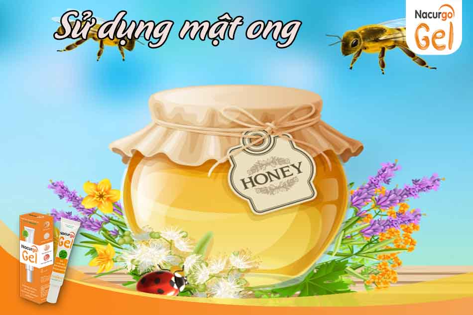 Trị thâm lưng bằng mật ong