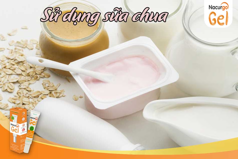 Trị thâm mụn, dưỡng da với sữa chua