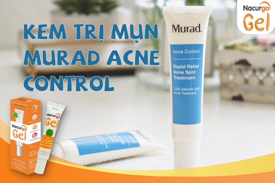 Kem trị mụn Murad Rapid Relief Acne Spot Treatment có đặc tính loại bỏ tế bào chết và bã nhờn