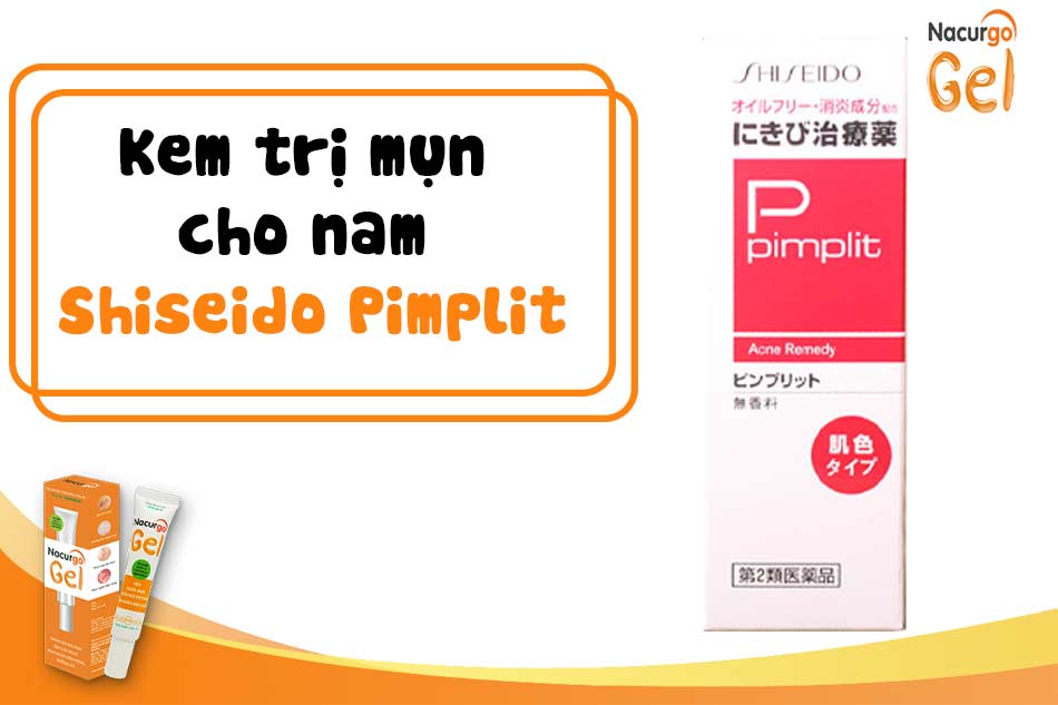 Kem trị mụn cho nam Shiseido Pimplit