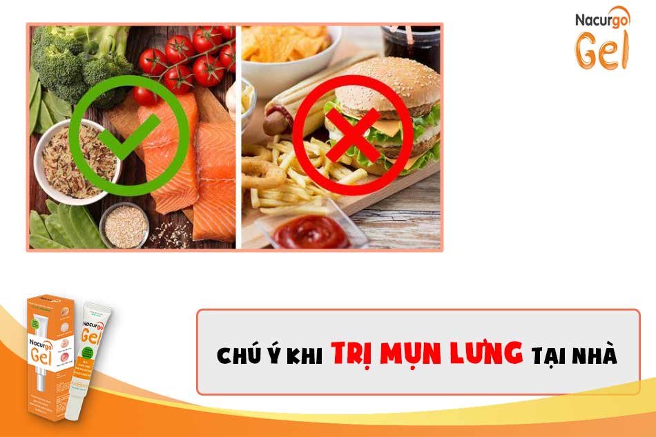 Mụn trứng cá ở lưng