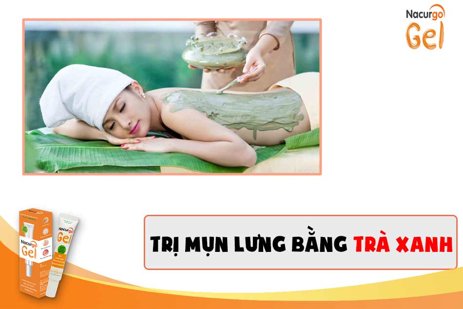 Mụn trứng cá ở lưng