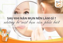 Sau khi nặn mụn nên làm gì?