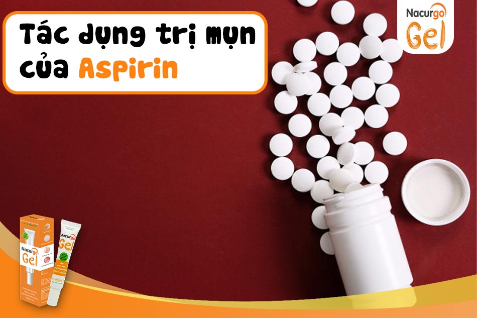 Tác dụng trị mụn của Aspirin