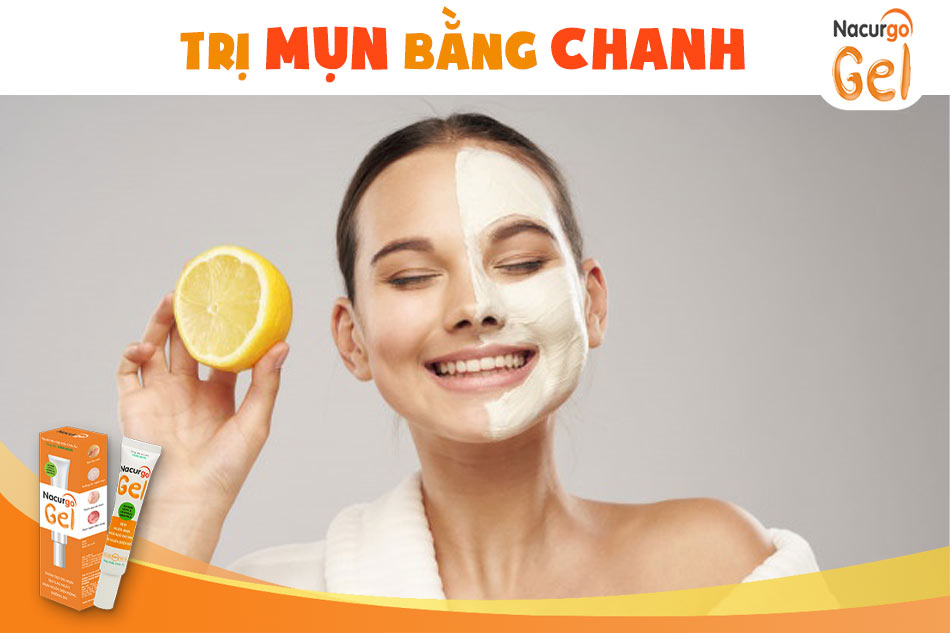 Trị mụn bằng chanh