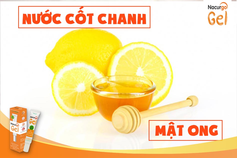 Trị mụn bằng nước cốt chanh và mật ong