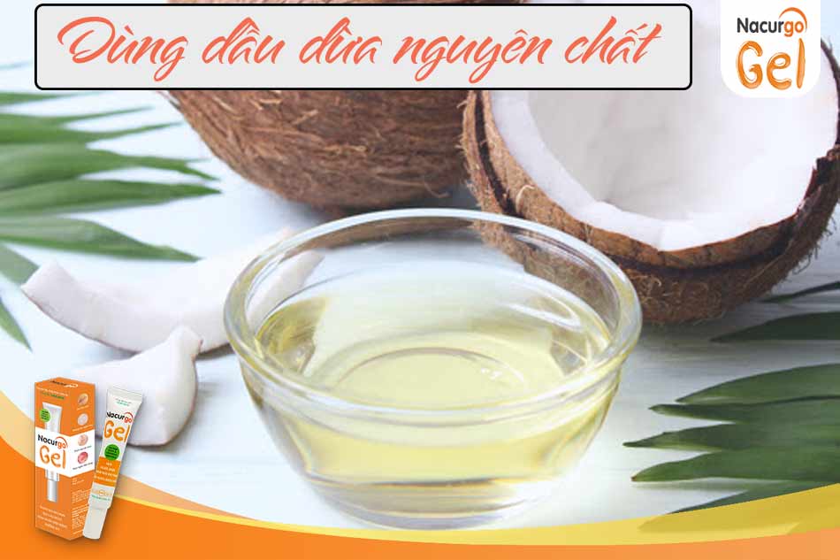 Trị mụn trứng cá bằng dầu dừa