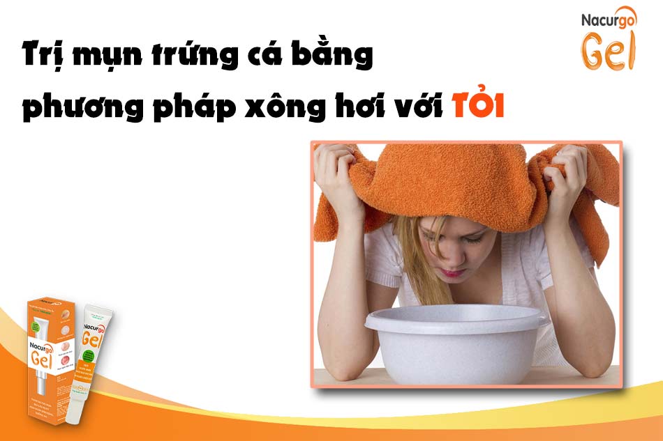 Trị mụn trứng cá bằng tỏi