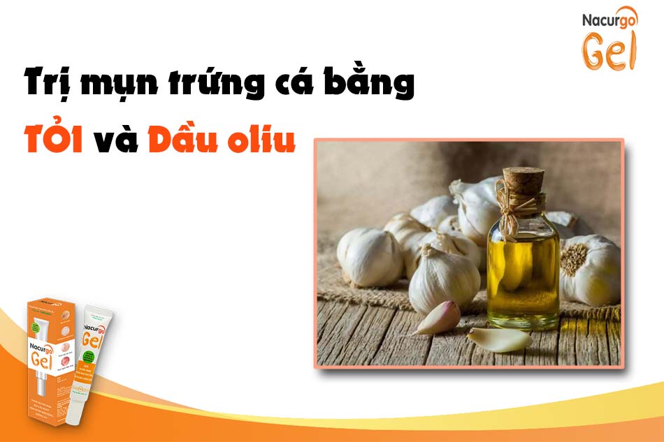 Trị mụn trứng cá bằng tỏi