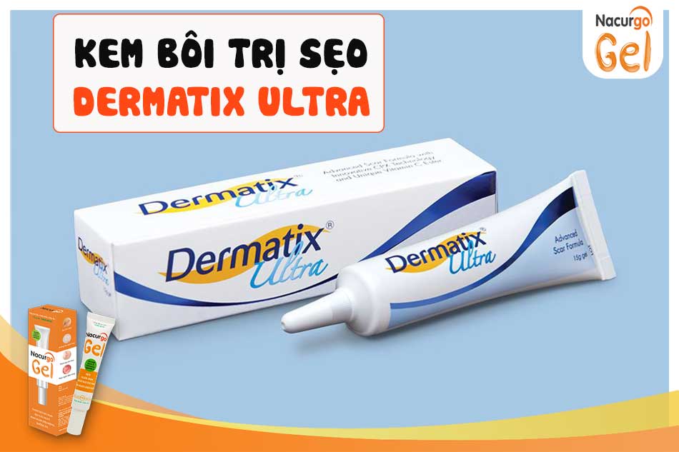 Kem bôi trị sẹo bỏng Dermatix Ultra