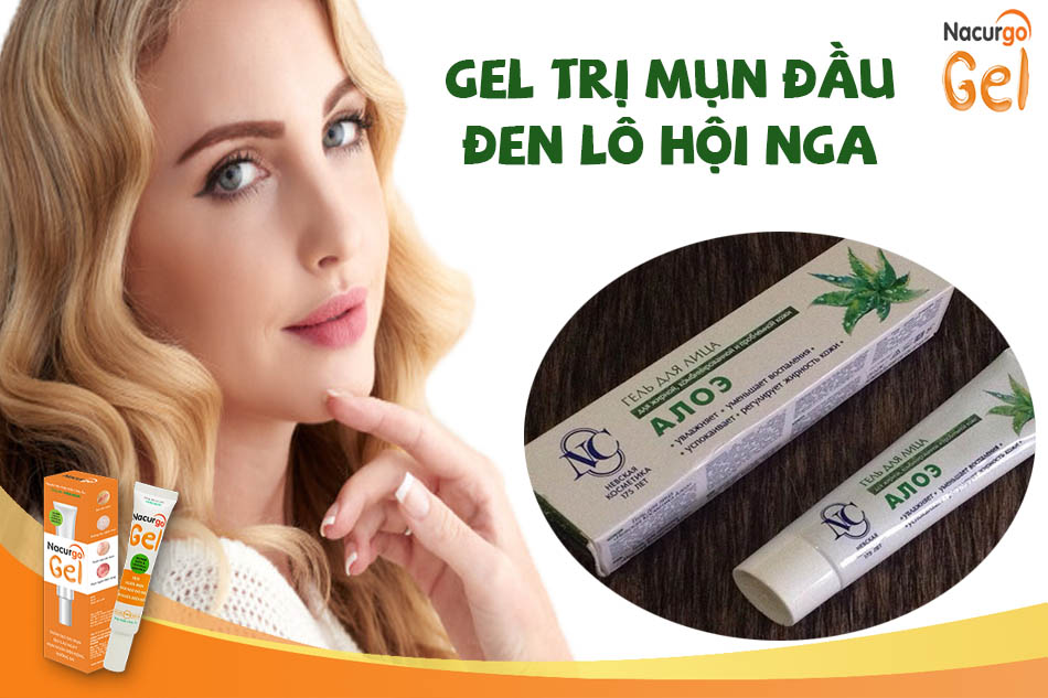 Gel trị mụn Lô Hội Nga được nhập khẩu từ nước ngoài