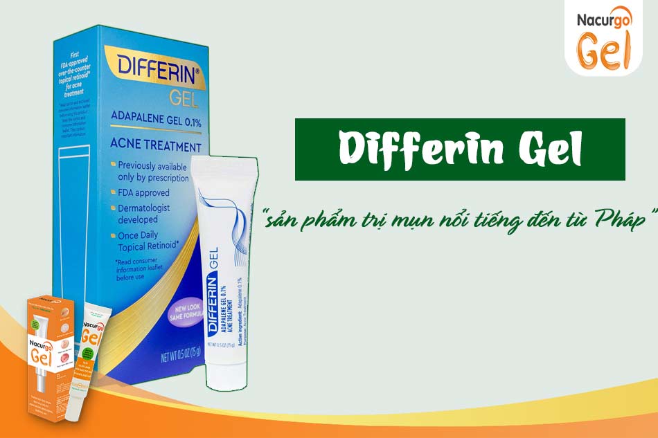 Differin Adapalene 0,1% Acne Treatment Gel